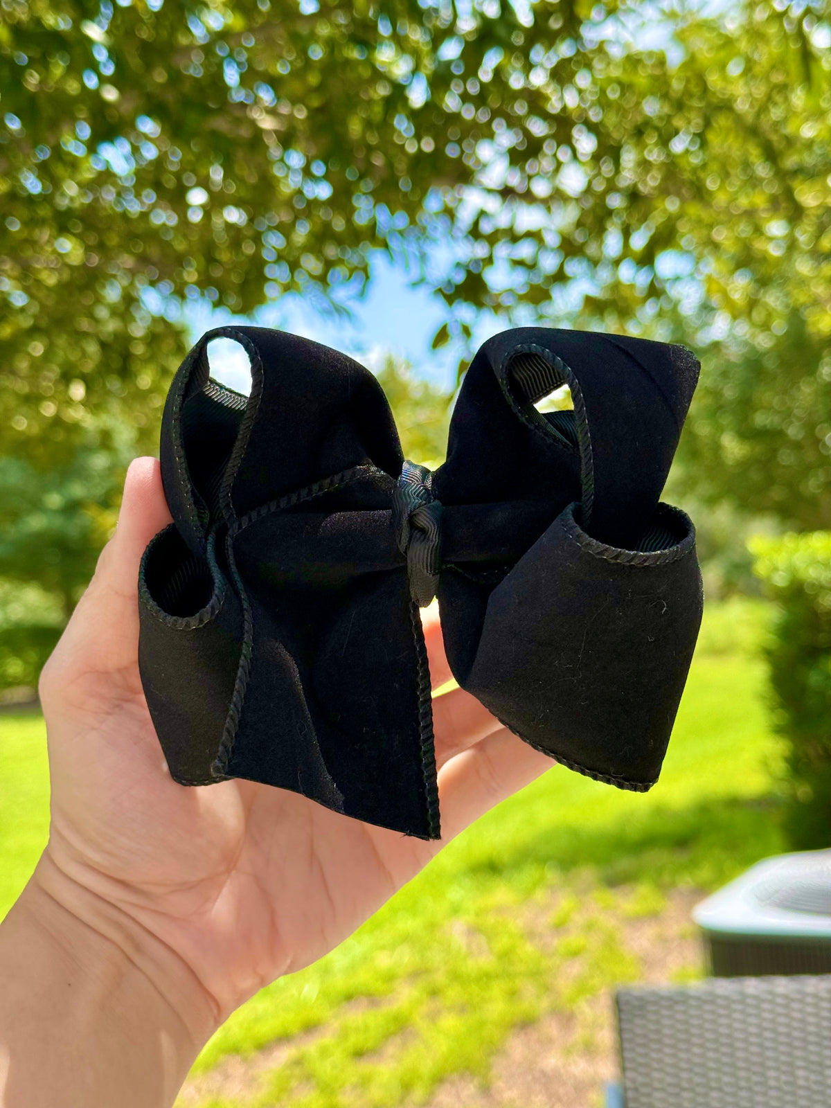 Black Velvet Bow