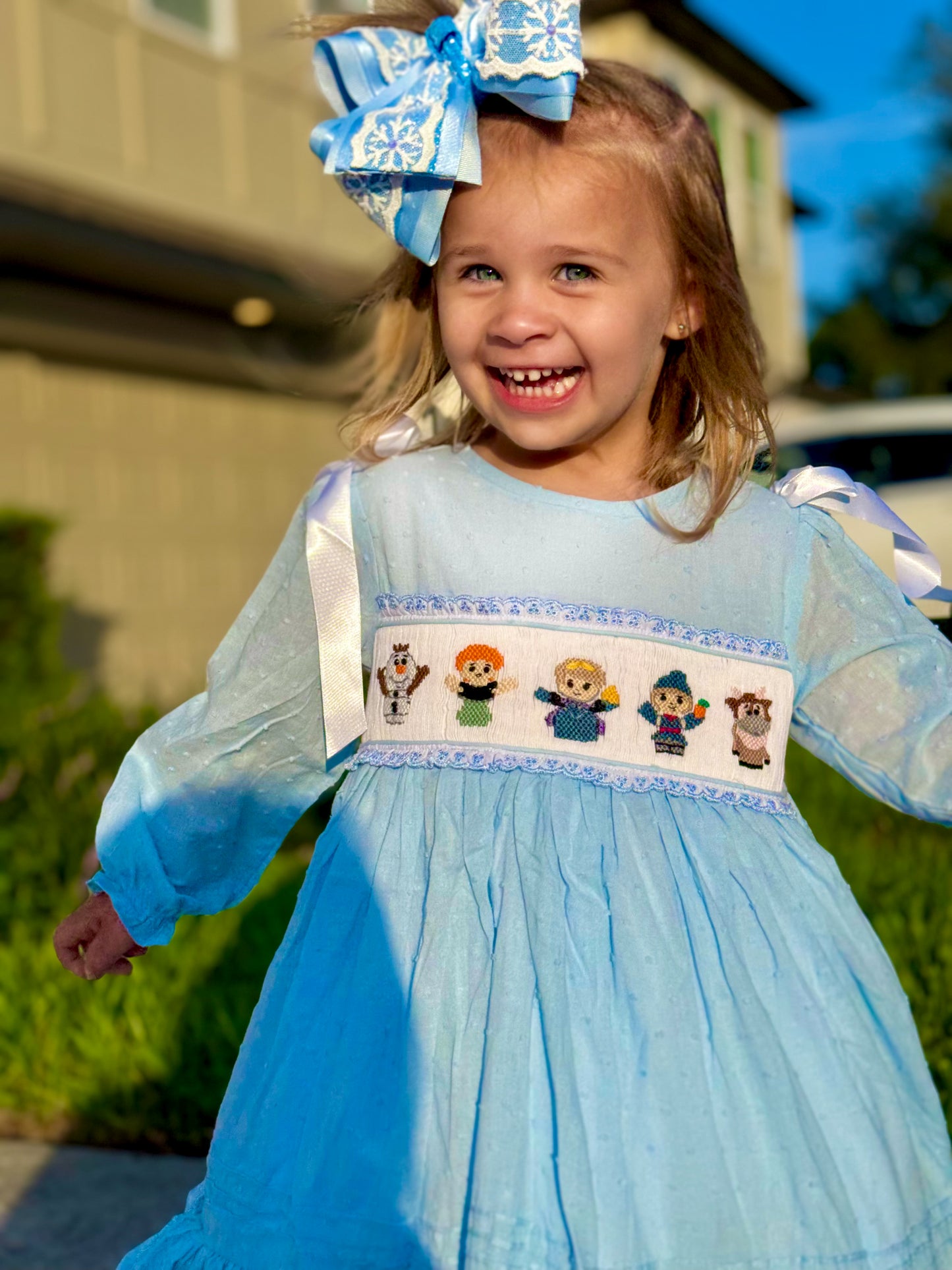 Frozen Friends Hazel & Honey Collab Boutique Bow