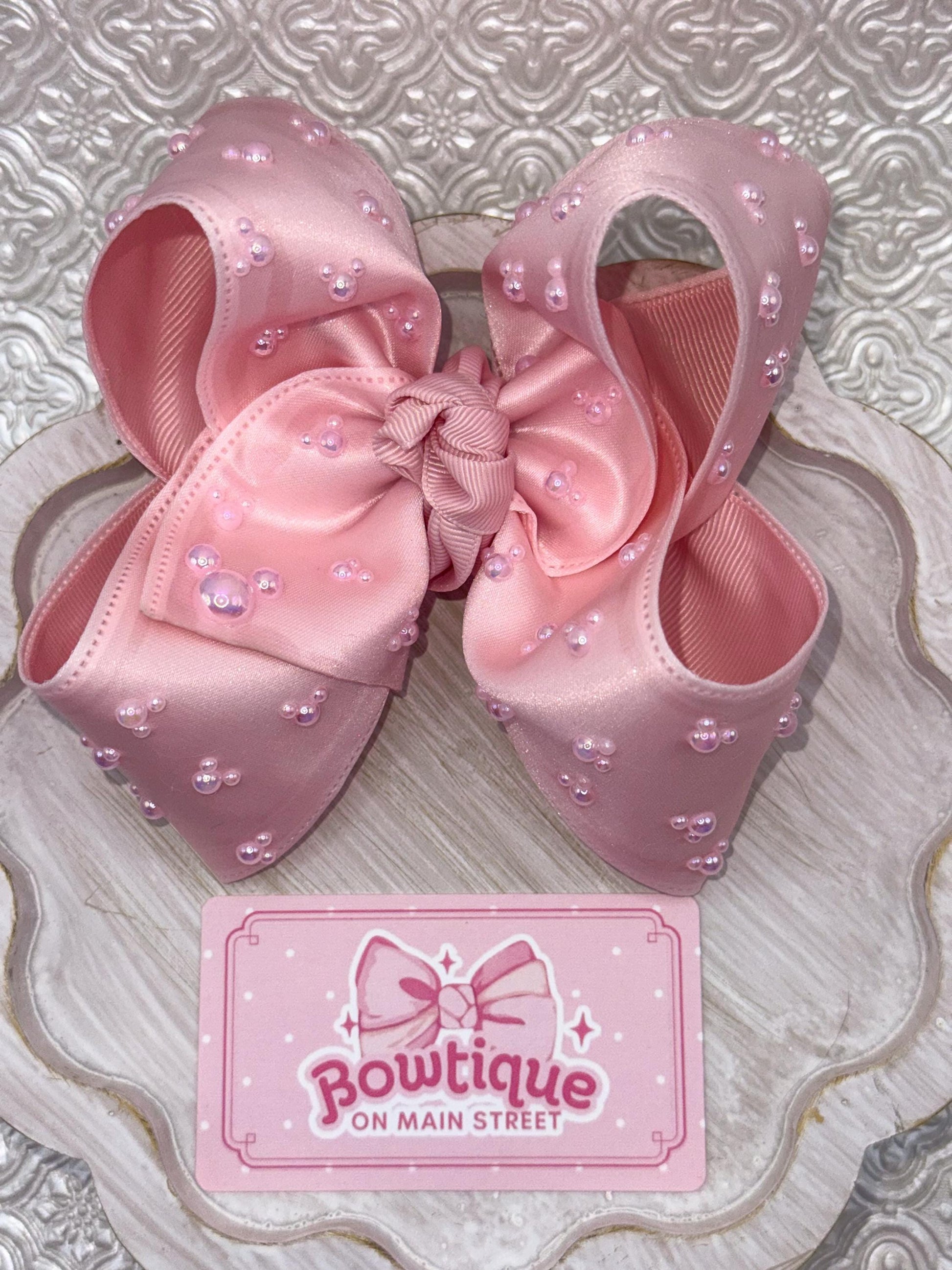 Mickey Pearl Southern Style Boutique Bow