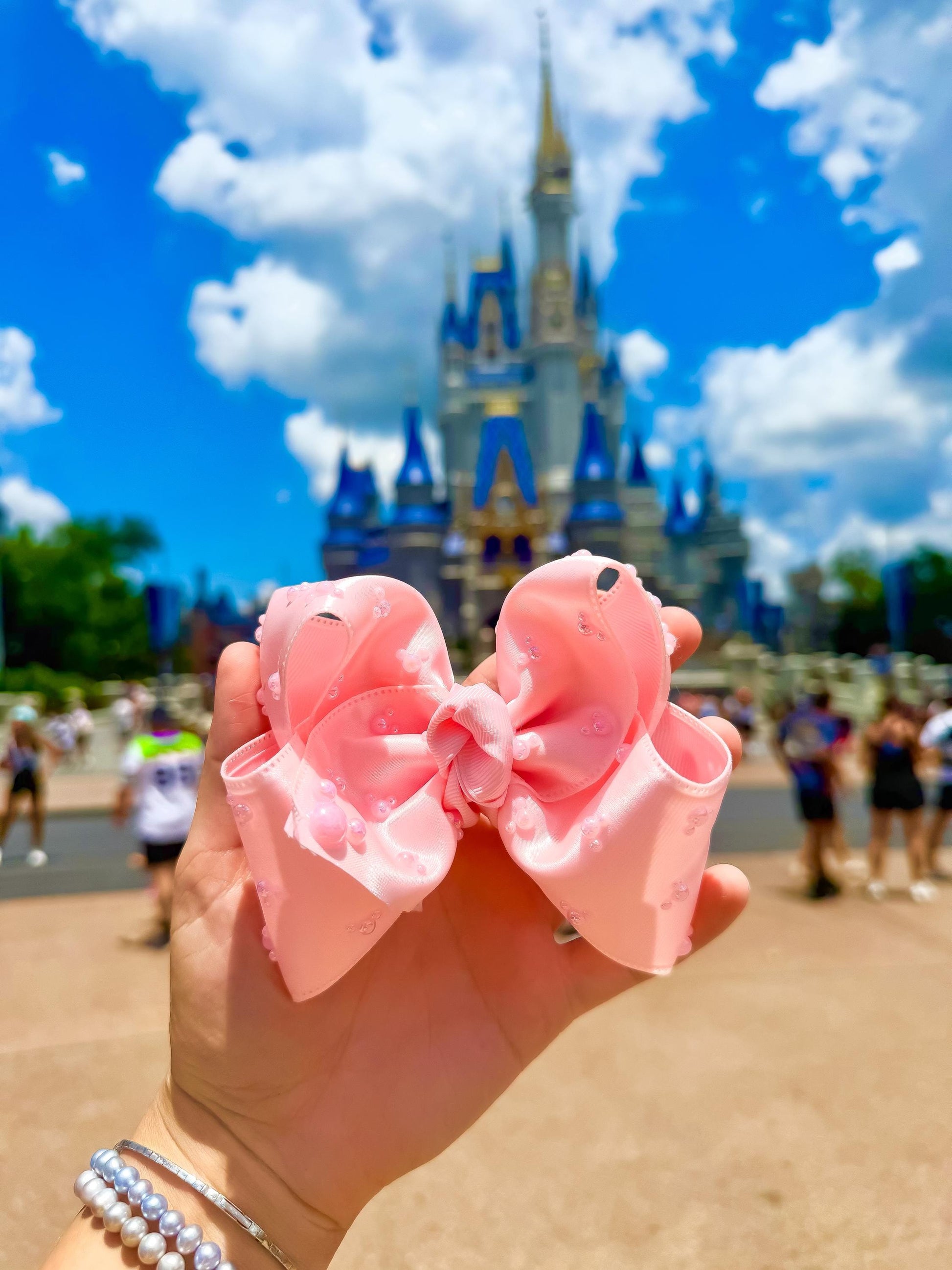 Mickey Pearl Southern Style Boutique Bow
