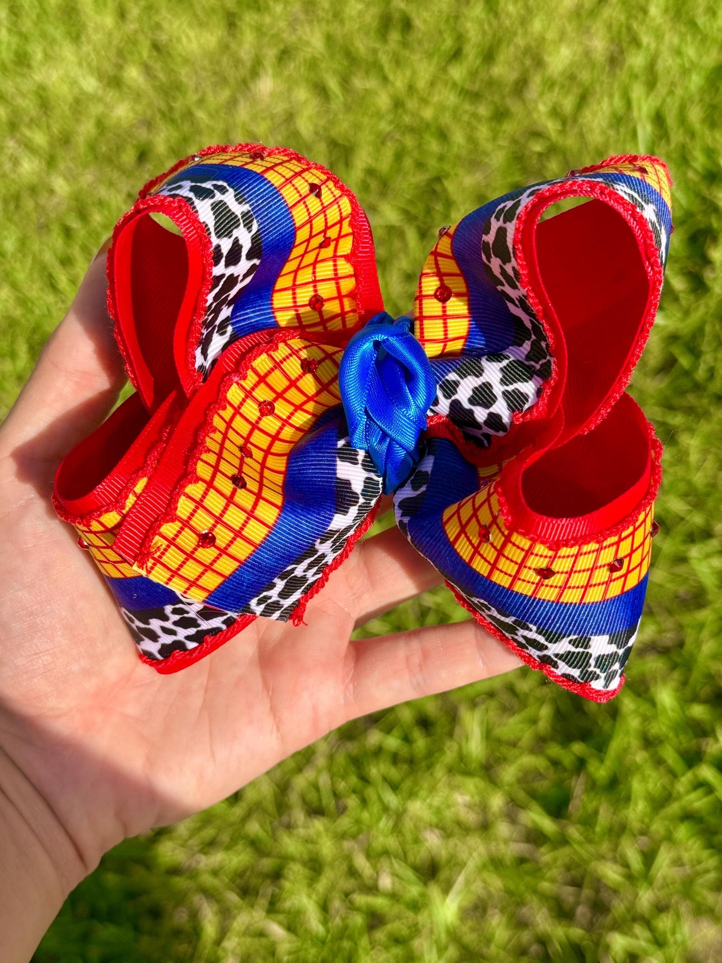 Toy Story Woody Inspired Boutique Style Bow